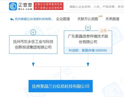 紫晶存儲(chǔ)成立撫州紫晶蘭臺(tái)信息科技公司，拓展大數(shù)據(jù)與信息系統(tǒng)集成服務(wù)